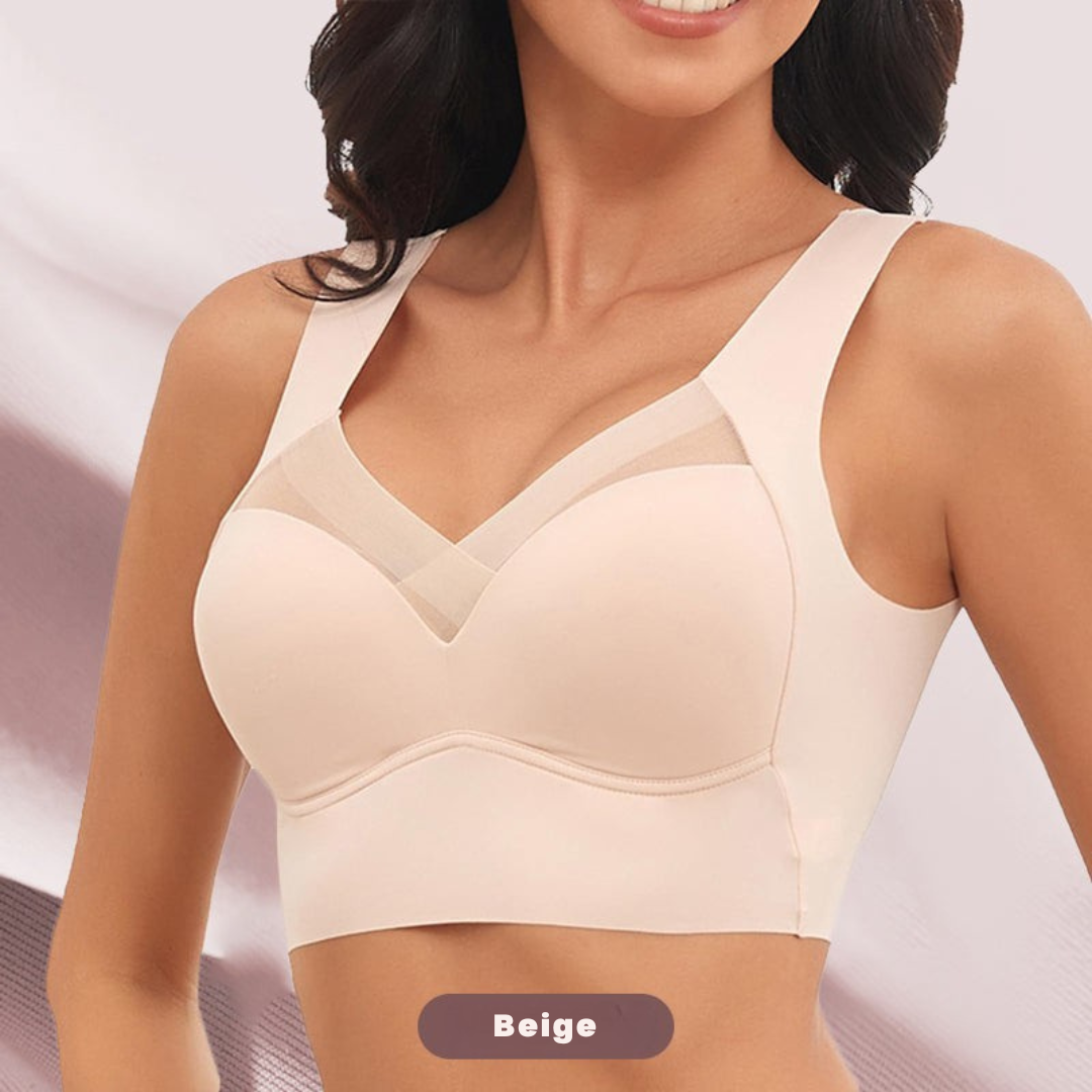 Vidana Comfy BH - Drahtloser Push-Up BH Mit Haltungskorrektur Für Frauen