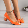 Carlia | Bequeme Pumps mit niedrigem Absatz