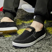 Jerry | Bequeme Segeltuch-Slipper für Männer