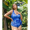 Regina | Bequemes Wende-Badeanzug-Set aus Einteiler und Sarong