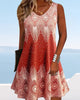 Alexandra | Feminines Kleid mit V-Ausschnitt und floralen Druck