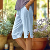 Nam | Casualhose aus Baumwolle und Leinen