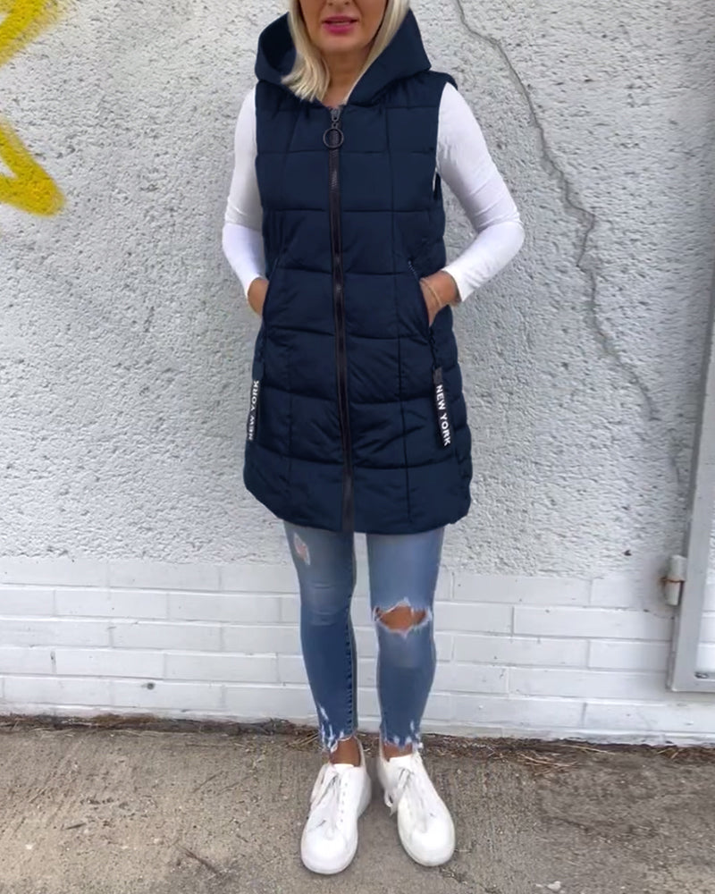 Mamira | Ärmelloser Steppmantel