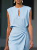 Nora | modisches Midikleid, figurbetonte Passform.