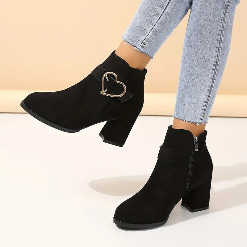 Valery | Damenstiefel mit Blockabsatz