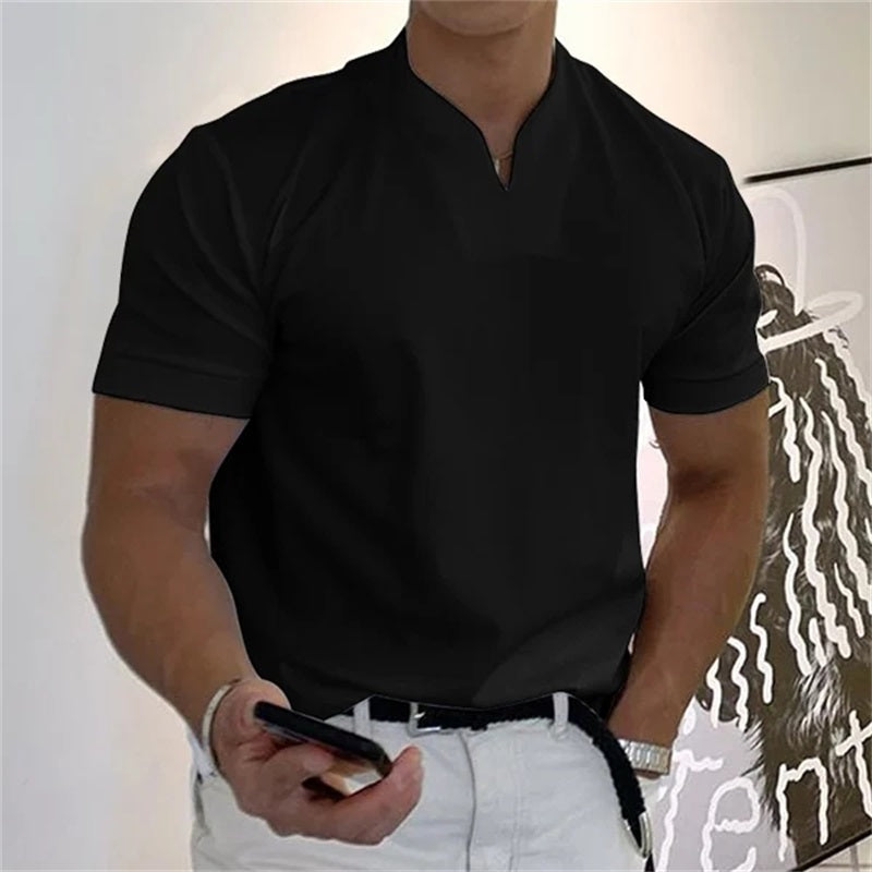 Gibsson | Flexibles Business-Casual T-Shirt für Männer