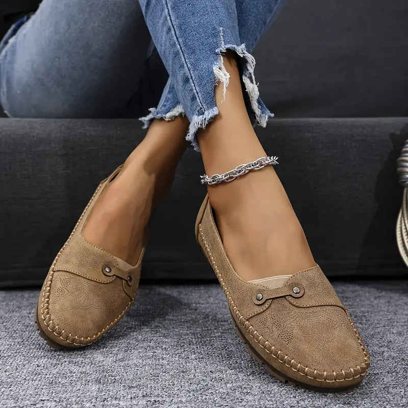 Leticia | Damen-Lederschuhe, rutschfest & weich