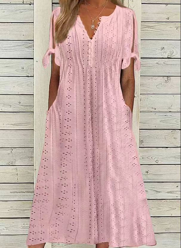 Elani | feminines Kleid mit herzförmigem Ausschnitt