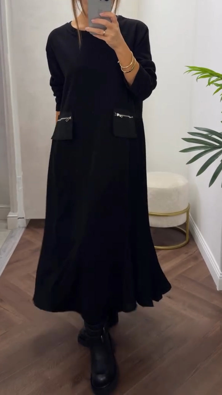 Lina | Faltenkleid für den Alltag