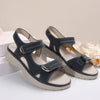 Jennaya | Bequeme Damen-Keilsandalen mit Klettverschluss