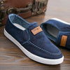Jerry | Bequeme Segeltuch-Slipper für Männer