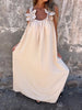 Jubilee | Feminines Kleid mit Blumendetail & U-Ausschnitt