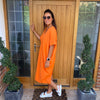 Fien | Einfaches Kleid mit V-Ausschnitt