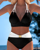 Dizzy | Badeanzug Doppelträger hohe Taille