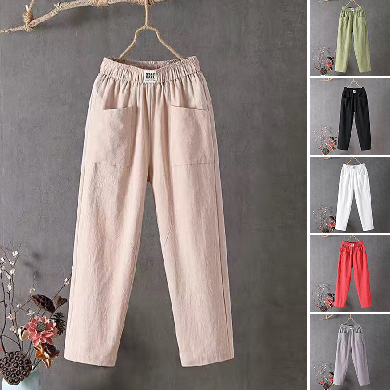 Leyla™ | Lässige weite Hosen für Damen