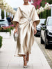Barbara | stilvolles Satin-Kleid mit luxuriösem Glanz