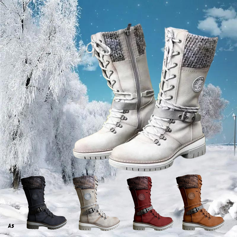 NordicStep™ – Wasserdichte Schneestiefel - Weiß / 35