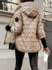 Lenory | Patchwork-Jacke mit Kapuze