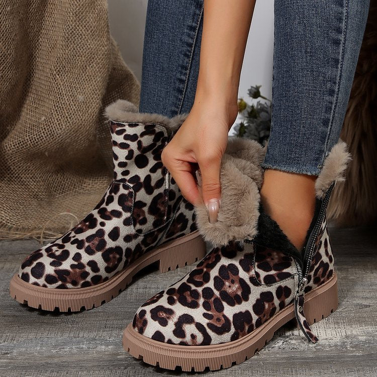 Saria | Damen-Winterstiefel aus Wolle