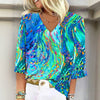 Emmeline | modische Bluse mit kreativem Muster