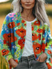 Josephine | Stylische Patchwork-Strickjacke für Damen