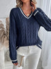 Sara™ | Zeitloser Damenpullover im stilvollen V-Ausschnitt-Design