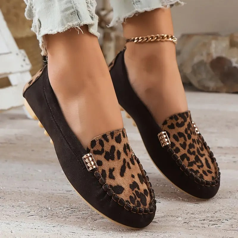 Lilah™ | Bequeme Damen-Slipper mit wildem Leopardenprint