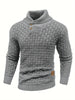 Valentino™ – Eleganter Feinstrickpullover - Dunkelgrau / S