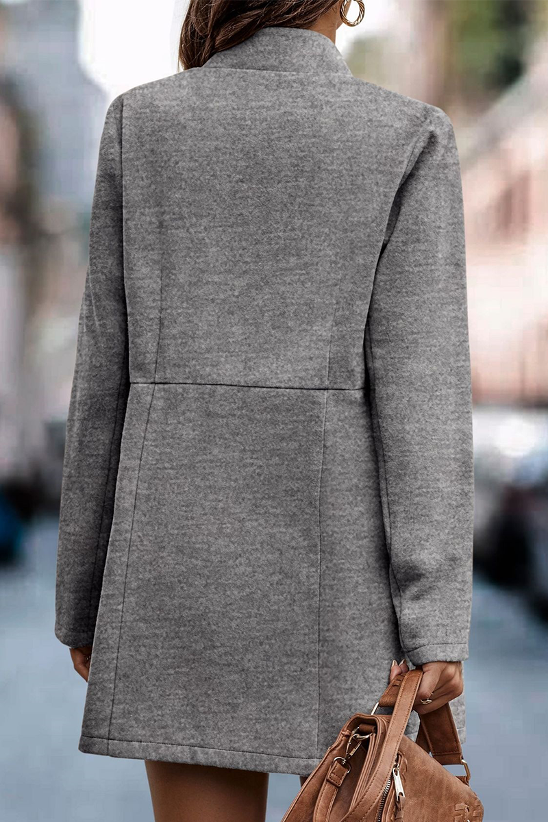 Madilyn | Elegante Mantel mit V-Ausschnitt