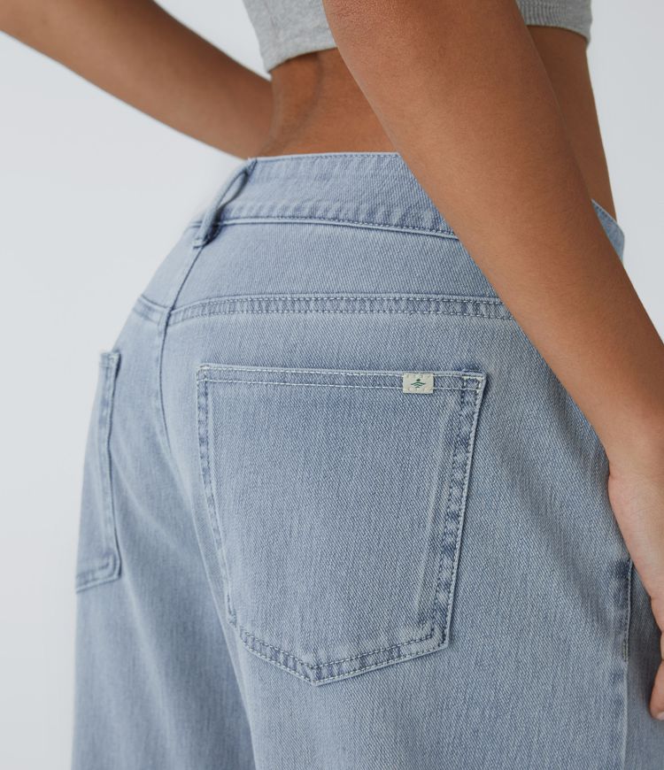 Amilza | Locker Geschnittene Denim-Hose