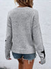 Haira | Oversized-Pullover im europäischen Stil