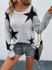 Haira | Oversized-Pullover im europäischen Stil