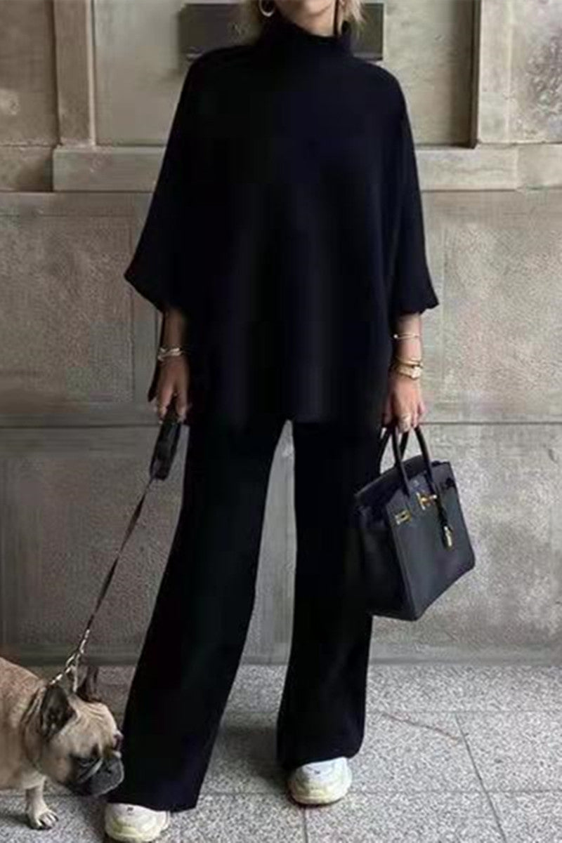 Celarisse | Hochwertiges Zweiteiliges Set mit Rollkragen