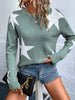 Haira | Oversized-Pullover im europäischen Stil