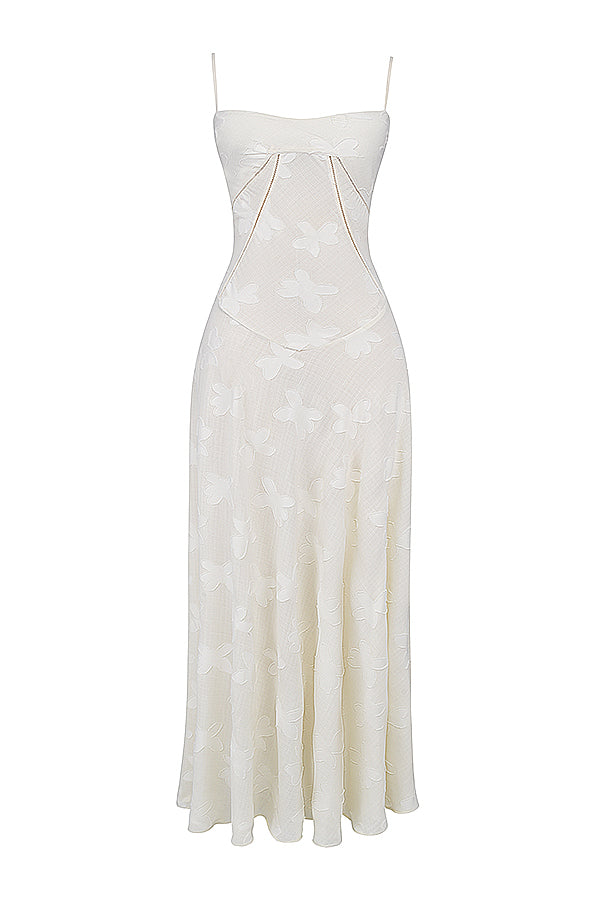 Sadie | Langes ärmelloses Kleid mit klassischem Design