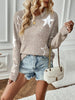 Haira | Oversized-Pullover im europäischen Stil