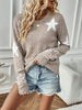 Haira | Oversized-Pullover im europäischen Stil