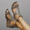 Rahel | Keilsandalen mit Knöchelriemen
