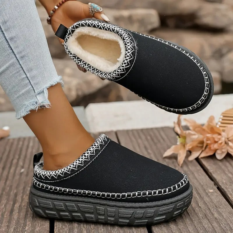 Yalla | Warme Schneestiefel mit dicker Sohle