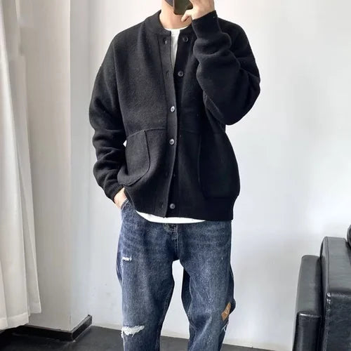 Oskar | Klassische Herren-Strickjacke
