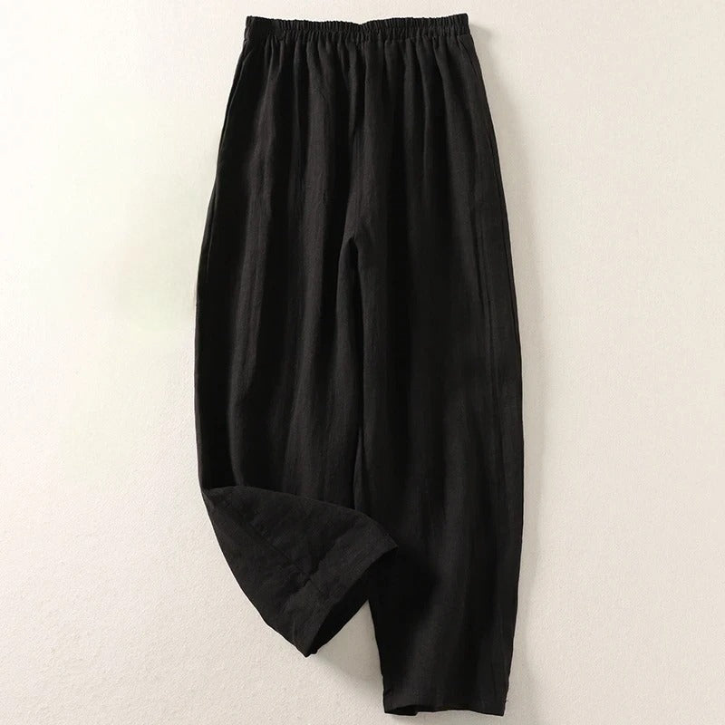 Lina | Luftige Leinenhose natürlich und stilvoll