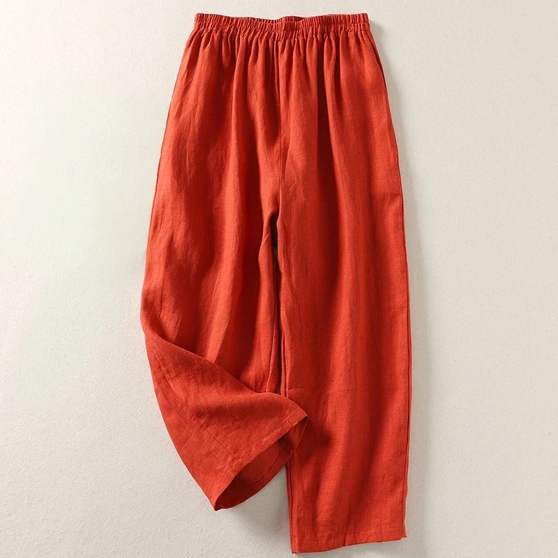 Lina | Luftige Leinenhose natürlich und stilvoll