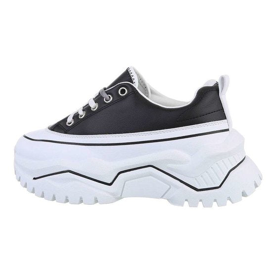 Beanica | Schwarz niedrige Turnschuhe