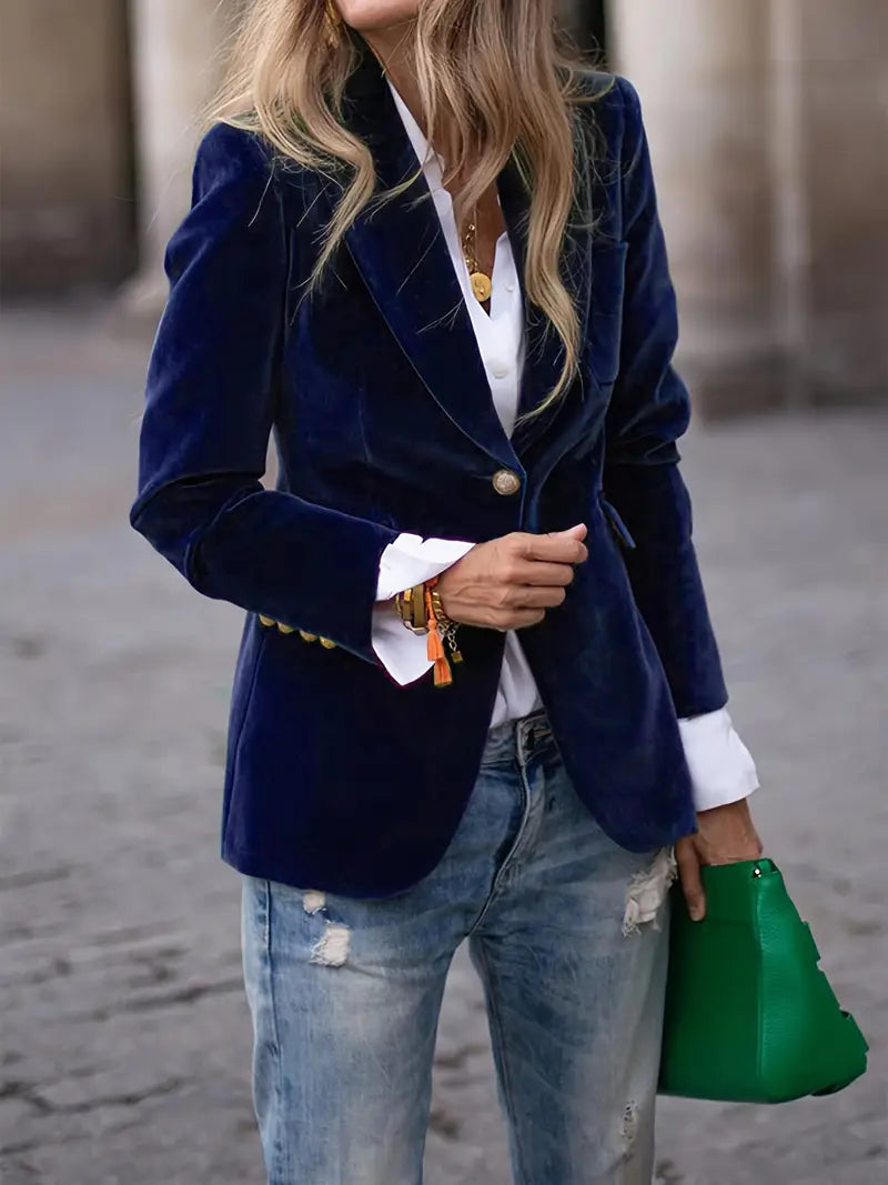 Juley | Elegante Samtjacke