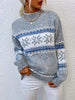 Nelia™ | Wärmender Strickpullover - Hellblau / S