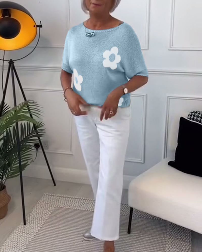 Mae | Modische Damen-Strickbluse, vielseitig & chic