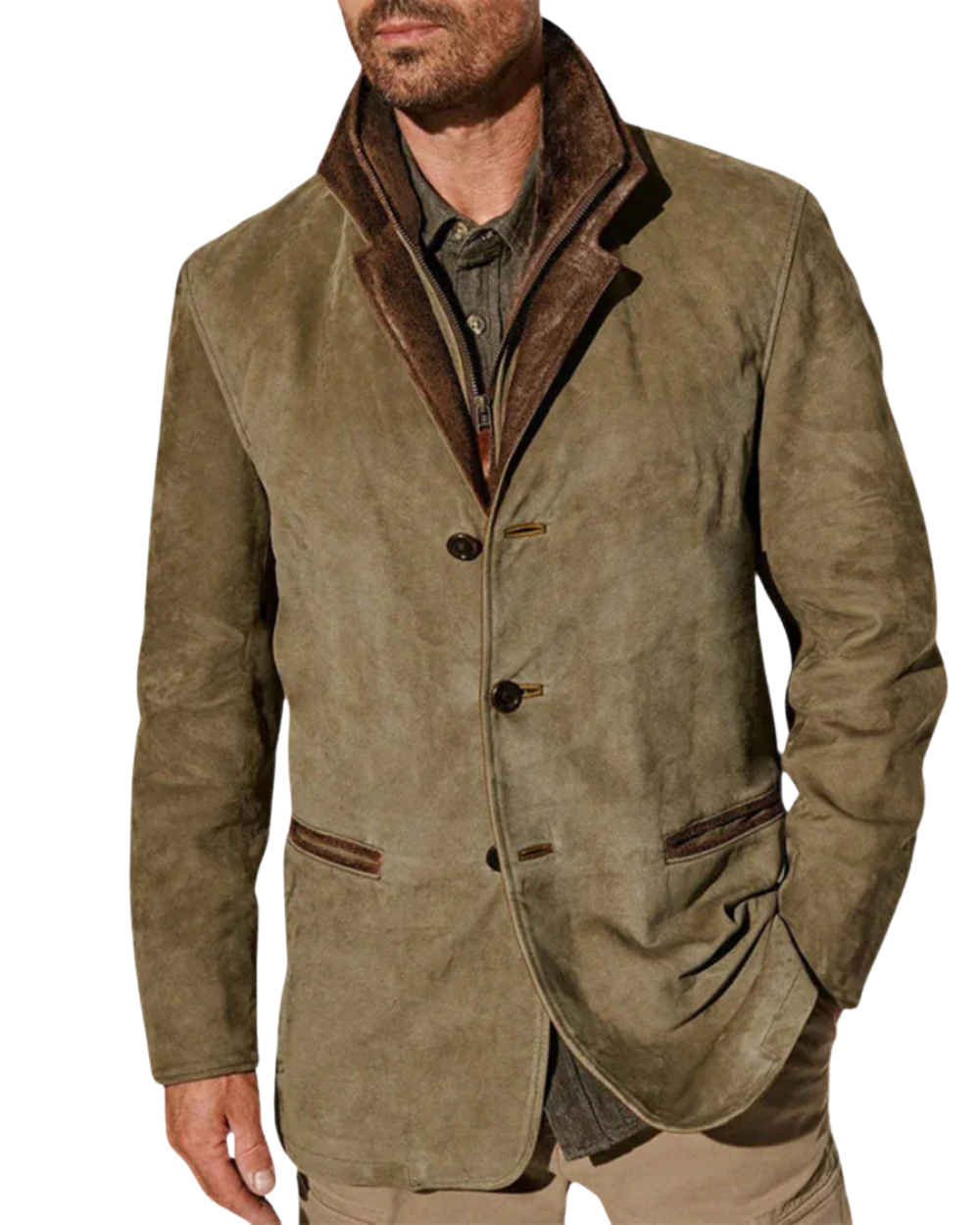 Jerome™ | Modische Vintage-Jacke für den Alltag