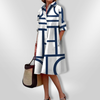 Deborah | stilvolles Kleid mit Knopfleiste