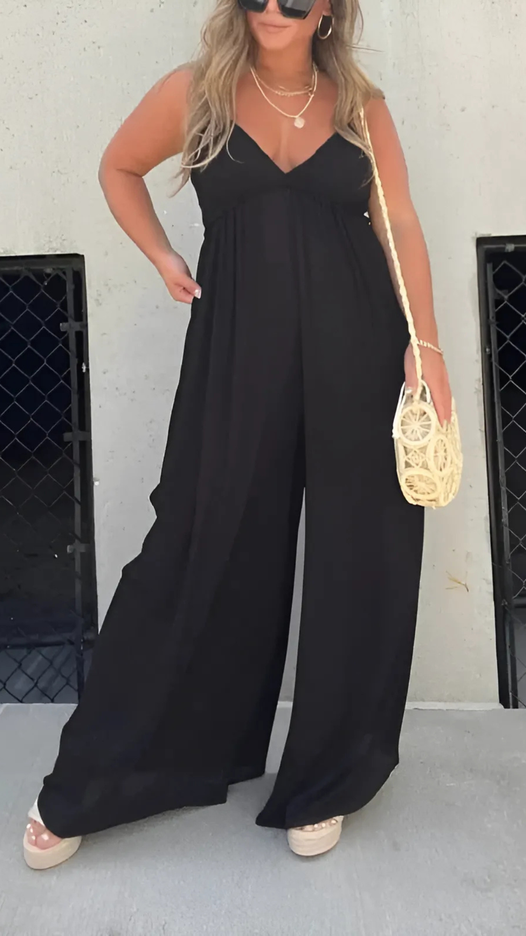 Lagra | Schicker Palazzo Jumpsuit