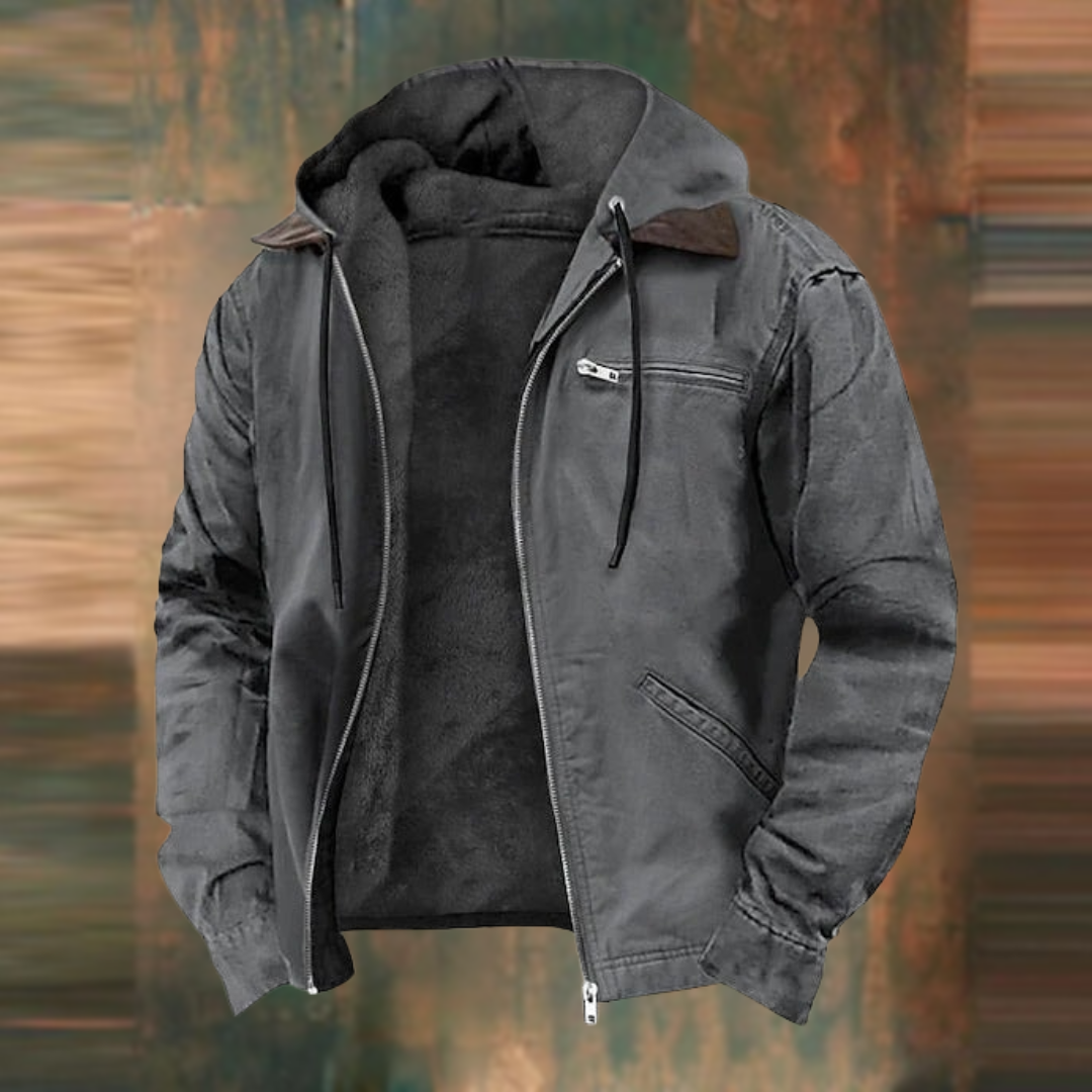 Markus™ | Edle Herrenjacke - Grau / S